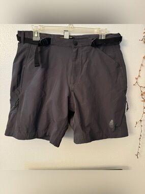 REI Novara Flip Side Double Short Women’s Large Graphite Cycling Shorts 2-in-1